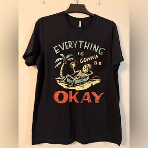 Everything is Gonna Be Okay
Black Skeleton T Shirt